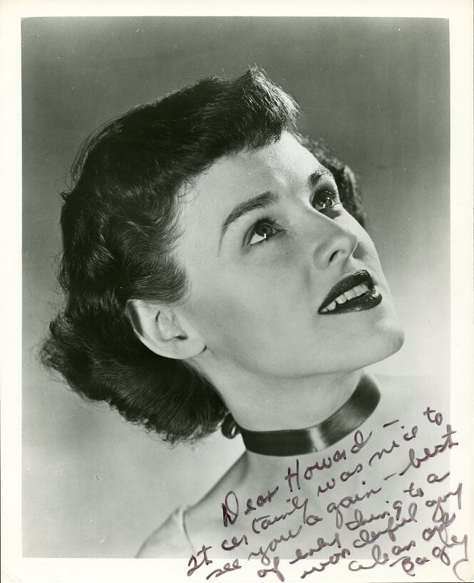 Vintage ELEANOR BAGLEY (???) Signed Photo Poster painting - Any Ideas?