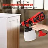 1400ml 220V Paint Sprayer 3 Mode&5 Barss Nozzles Auto Furniture Wall Sprayer Kit