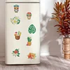 8Pcs Special Shape Hawaii Diamond Painting Fridge Stickers for Home Decor
