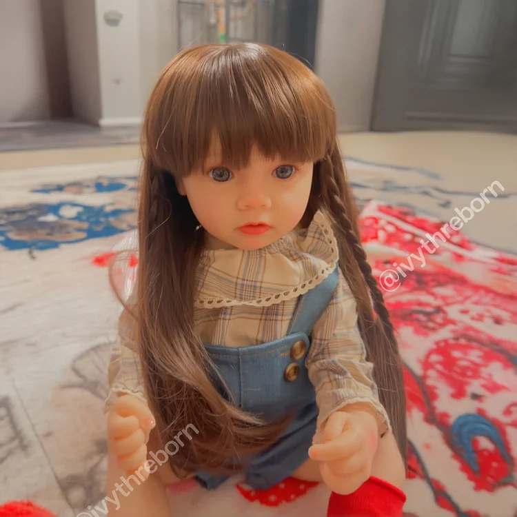 Babeside Quiet Reborn Baby Daisy 20'' Toddler Girl Emotional Comfort Companion