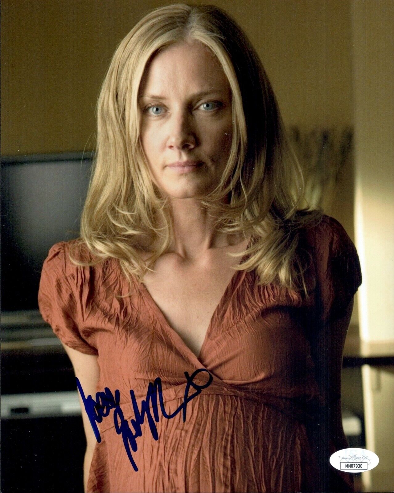 JOELY RICHARDSON Signed NIP/TUCK 8x10 Photo Poster painting Autograph JSA COA