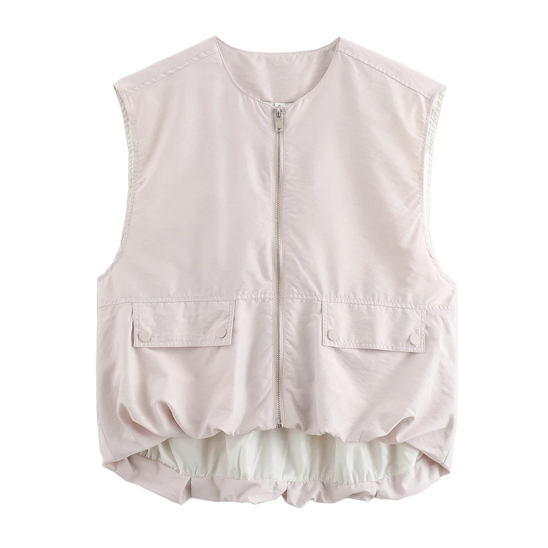 Nigikala Nigikala Summer New Loose Casual Cardigan Women's Vest Vest A14021
