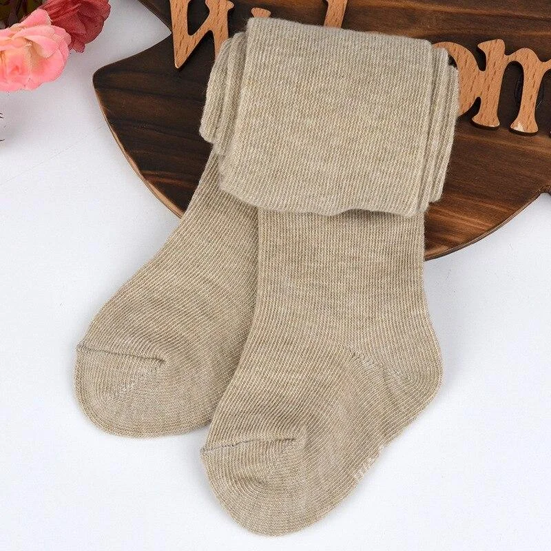 YWHUANSEN 0 to 24M Spring Autumn Girls Tights Solid Color Collant For Infants Multi Color Tights for Boys Newborn Baby Pantyhose