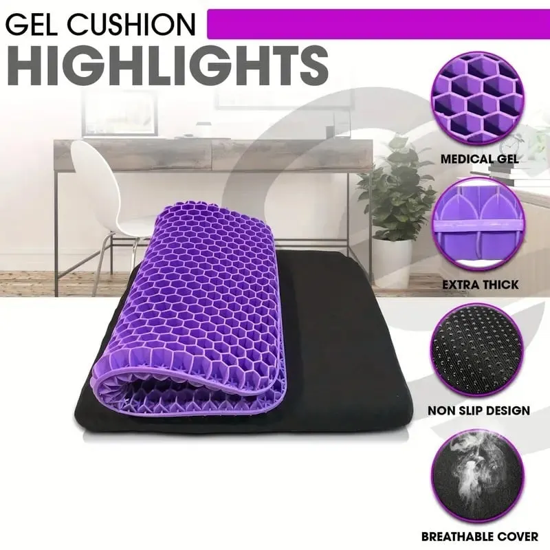 ✨ Ergonomic Silicone Seat Cushion &ndash; Relief You Can Feel