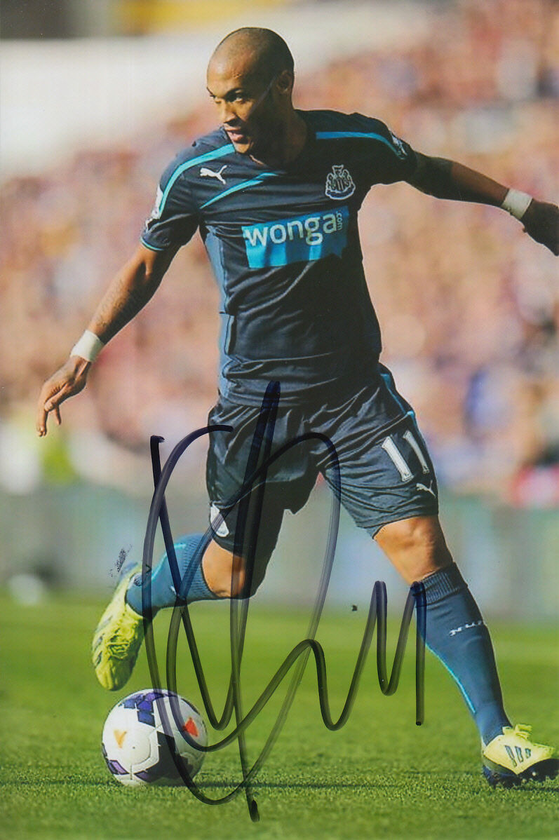 NEWCASTLE UNITED HAND SIGNED YOAN GOUFFRAN 6X4 Photo Poster painting 1.