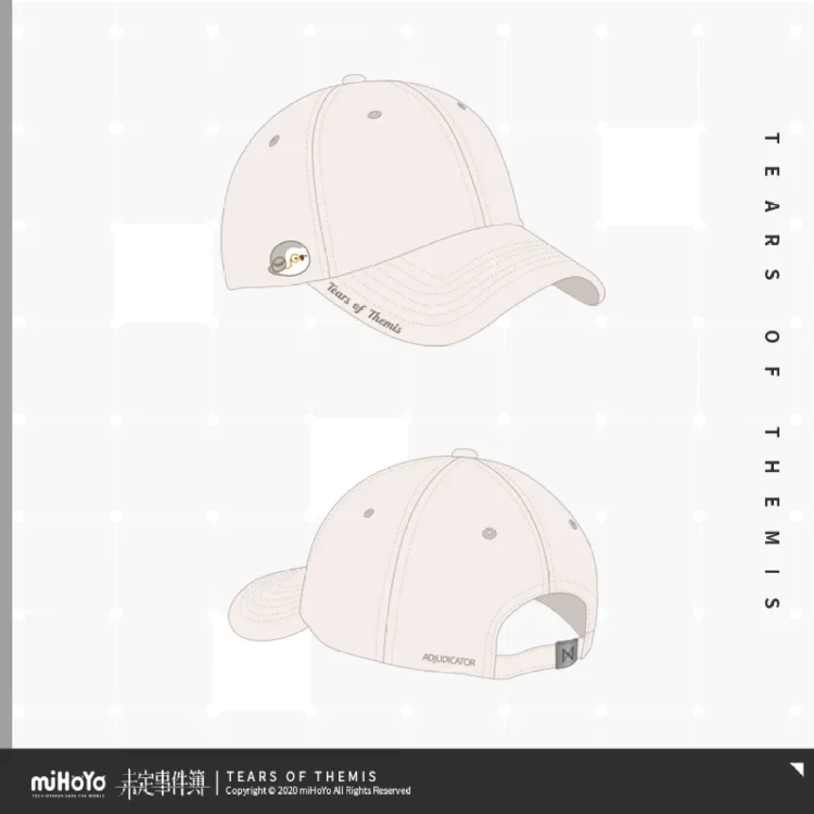 Accompanying Series Embroidered Baseball Caps [Original Tears of Themis Official Merchandise]
