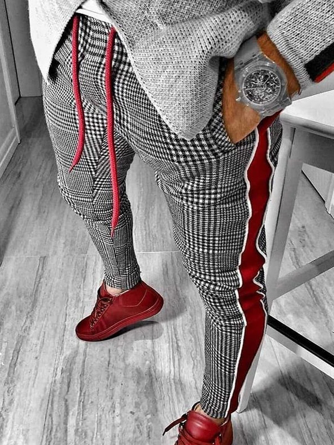 Men's Vintage Stripe Casual Pants