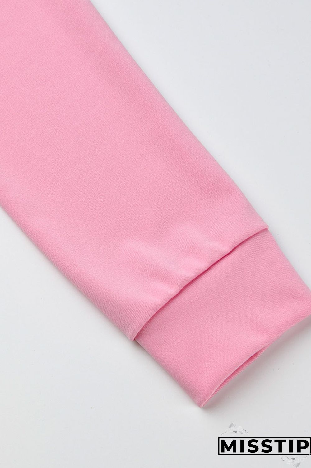 Purplish Red Fashion Casual Letter Print Patchwork Hooded Collar Long Sleeve Two Pieces