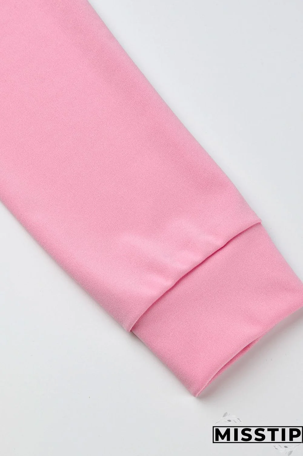 Purplish Red Fashion Casual Letter Print Patchwork Hooded Collar Long Sleeve Two Pieces