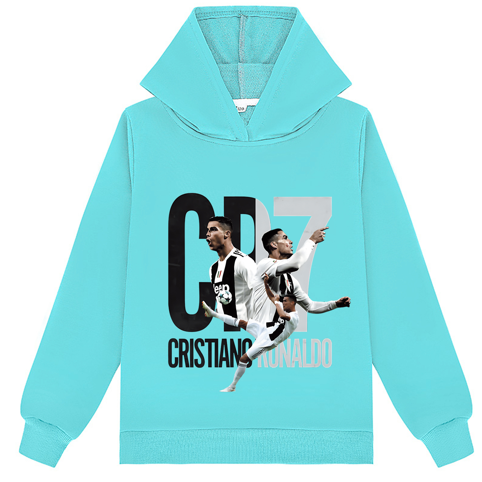 Mayoulove Cristiano Ronaldo Hoodie for Kids - Stylish Unisex Pullover Sweatshirt, Perfect Gift for Boys  Girls-Mayoulove