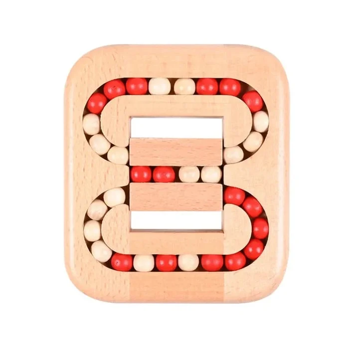 🎁Rotating Magic Bean Fingertip Toy Wood Puzzles