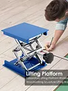 Manual Woodworking Machinery Router Lifter Stable Scissor Lift Jack for Carving