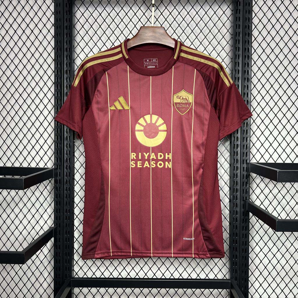 2024-2025  AS Roma Home Football Shirt 1:1 Thai Quality