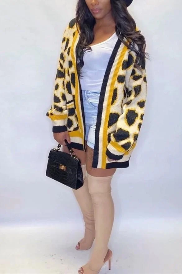 Fashion Casual Knit Cardigan Coat