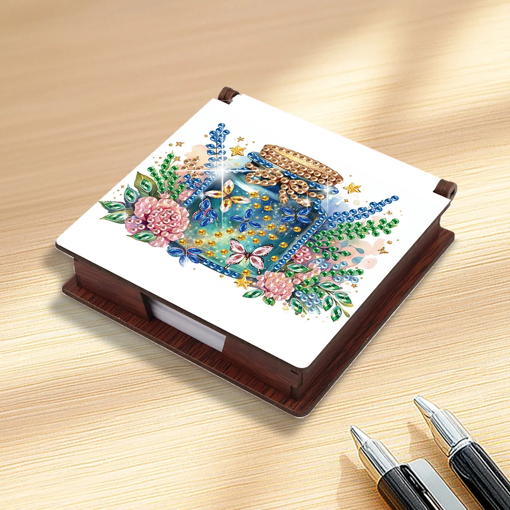 DIY Wishing Bottle Diamond Painting Note Box Paper 160 Sheets of Paper for DIY Art Craft