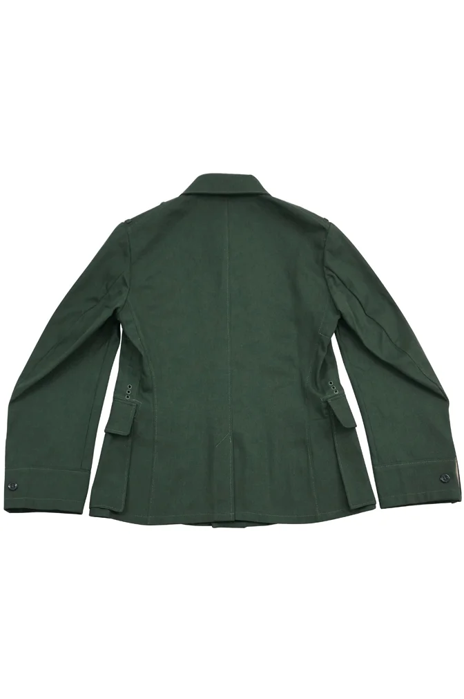   Luftwaffe German M1943 Summer HBT Reed Green Tunic German-Uniform