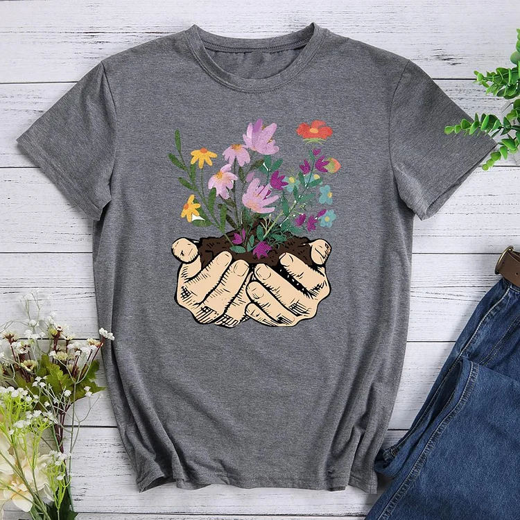 garden Round Neck T-shirt