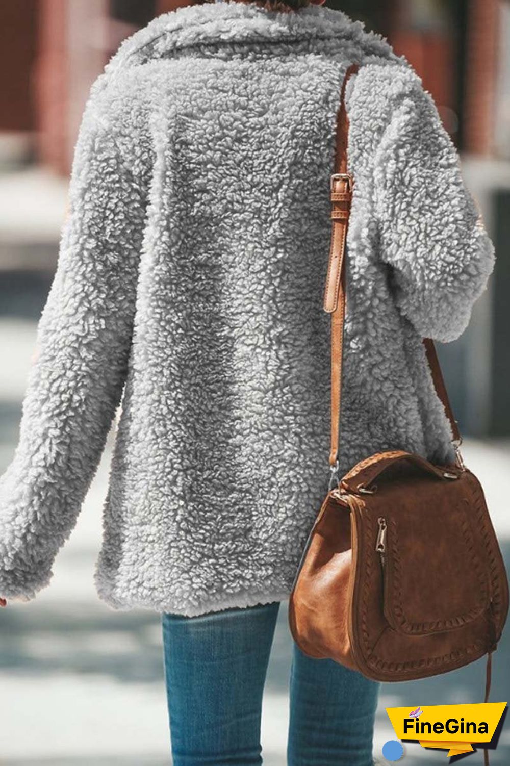 Winter Plush Coat Cardigan