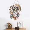 DIY Acrylic Special Shape Diamond Painting Dreamcatcher Letter Ornaments Hanging Kit
