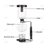 Siphon Coffee Maker Vintage Siphon Coffee Pot Camping Glass Pot For 3-5 People