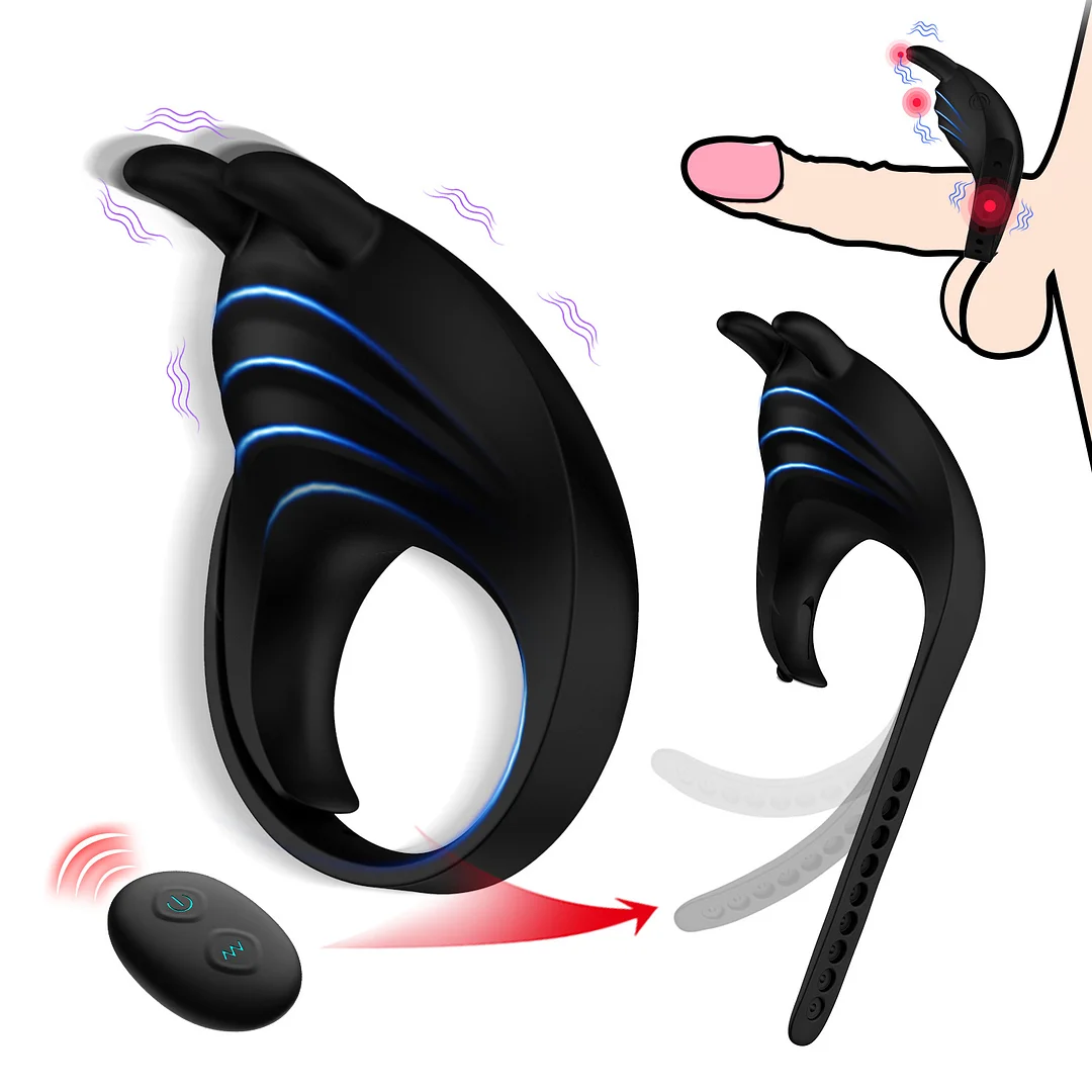 Wireless Remote Control Vibrating Penis Ring For Couples Rosetoy Official