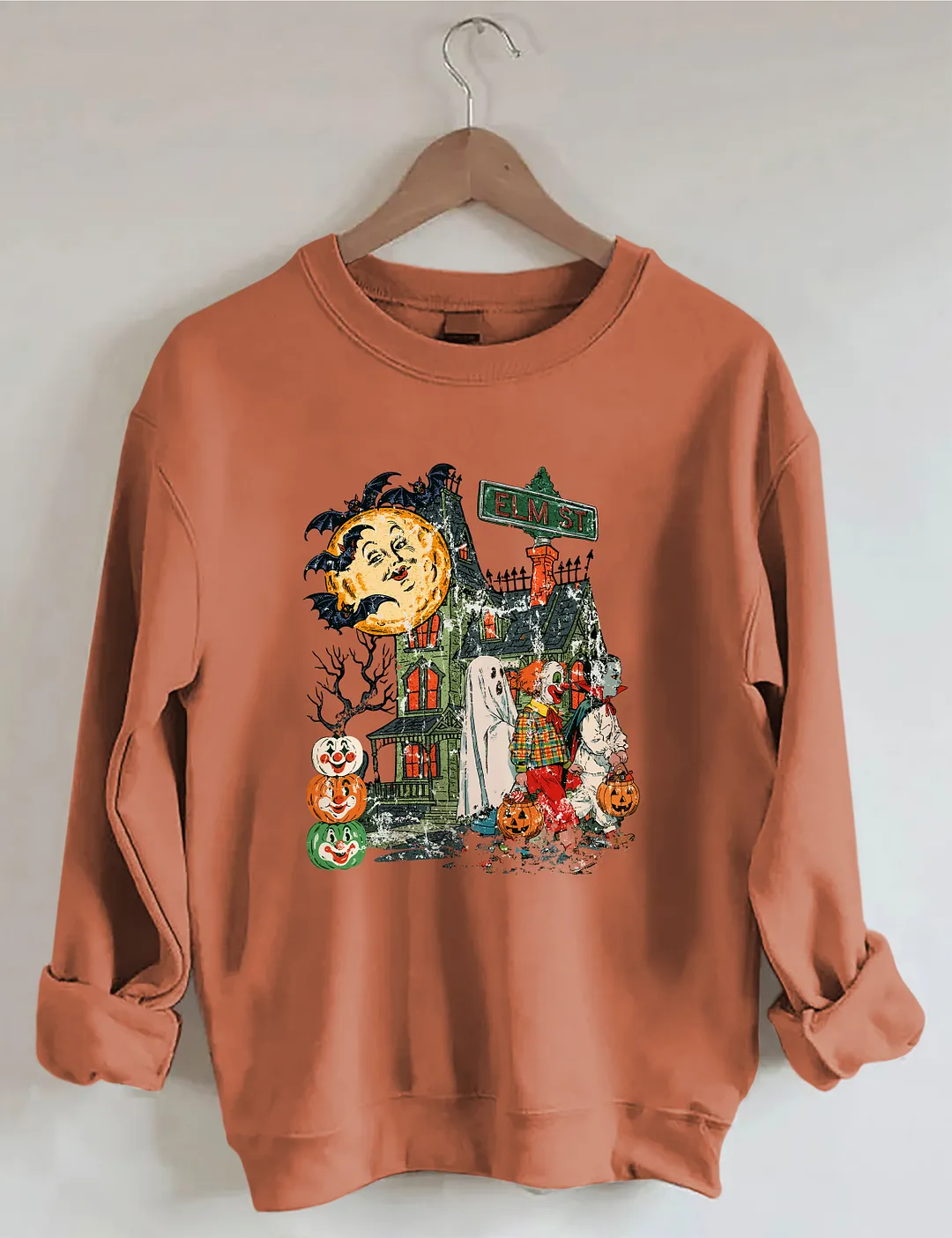 Spooky Trick-Or-Treaters Sweatshirt