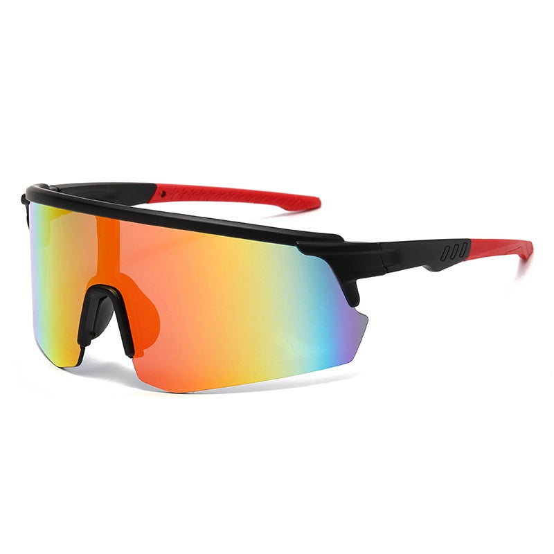 Minimalist Gradient Color Ac Special-Shaped Mirror Full Frame Glasses