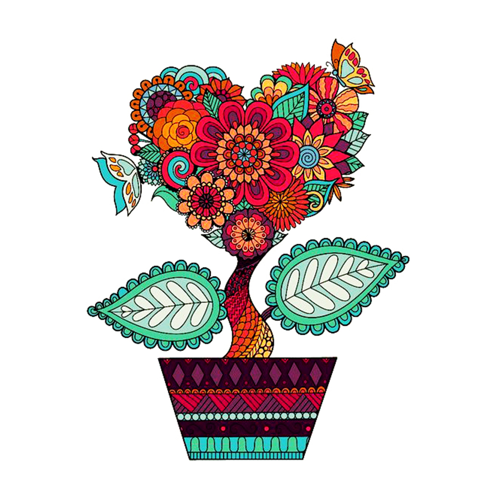 

Love Flower - Special Shaped Diamond Painting - 30*30CM, 501 Original