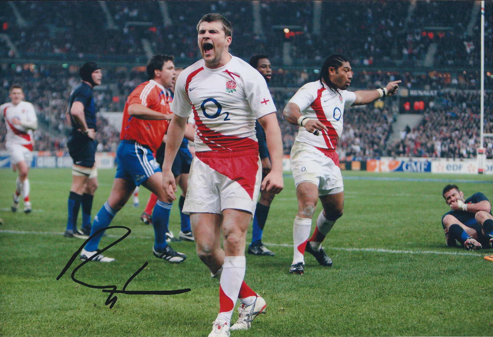 Richard WIGGLESWORTH Signed Autograph 12x8 Photo Poster painting AFTAL COA RUGBY England