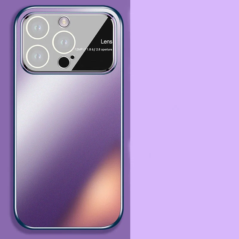 New AG Nano Frosted Large Window Case for iPhone