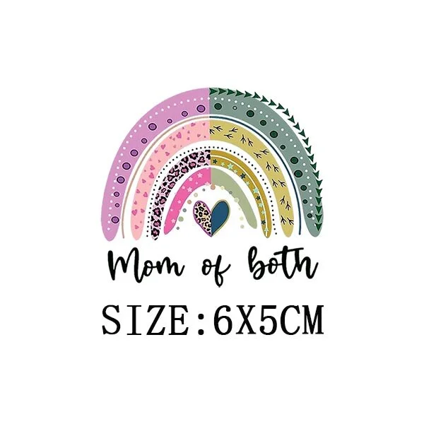 Beautiful Teachers Stickers DIY Washable Iron On Transfer For Clothing Unique Design Thermoadhesivos Patches On Clothes Applique