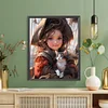Diamond Painting -DIY Full Square Drill Little Girl（45x55cm）