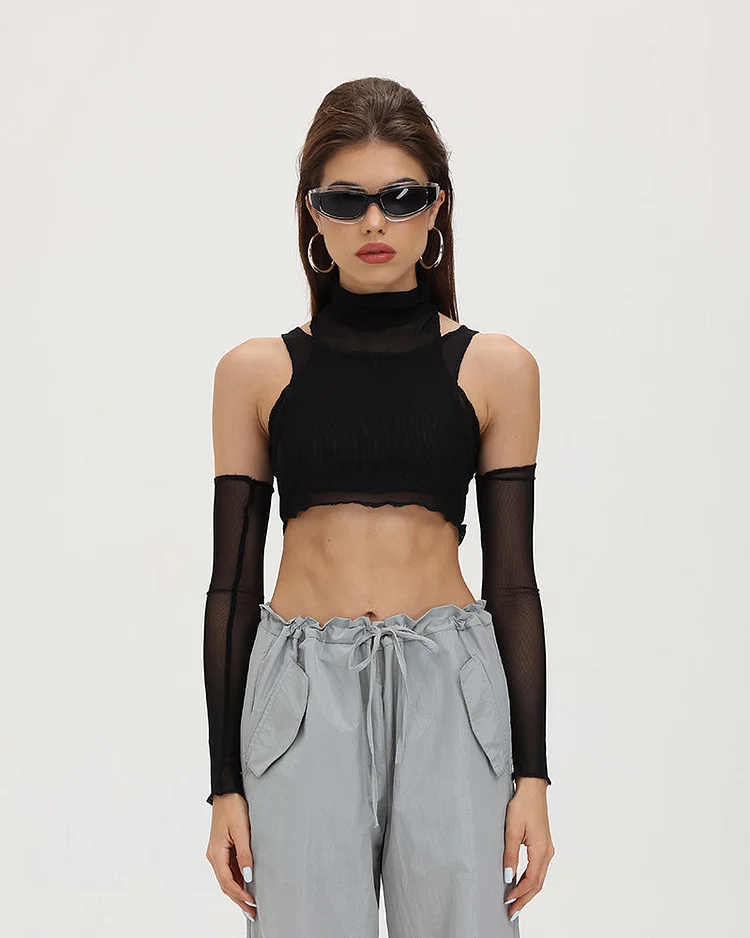 Camden Mesh Top with Gloves