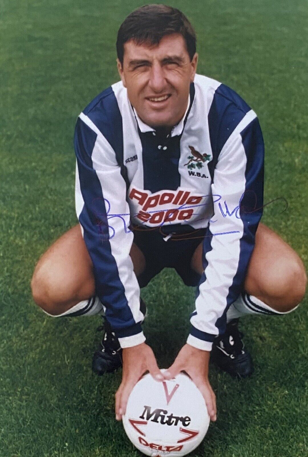 Brian Talbot Genuine Hand Signed West Brom 6X4 Photo Poster painting