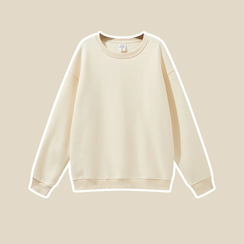 Solid Color Classic Pullover