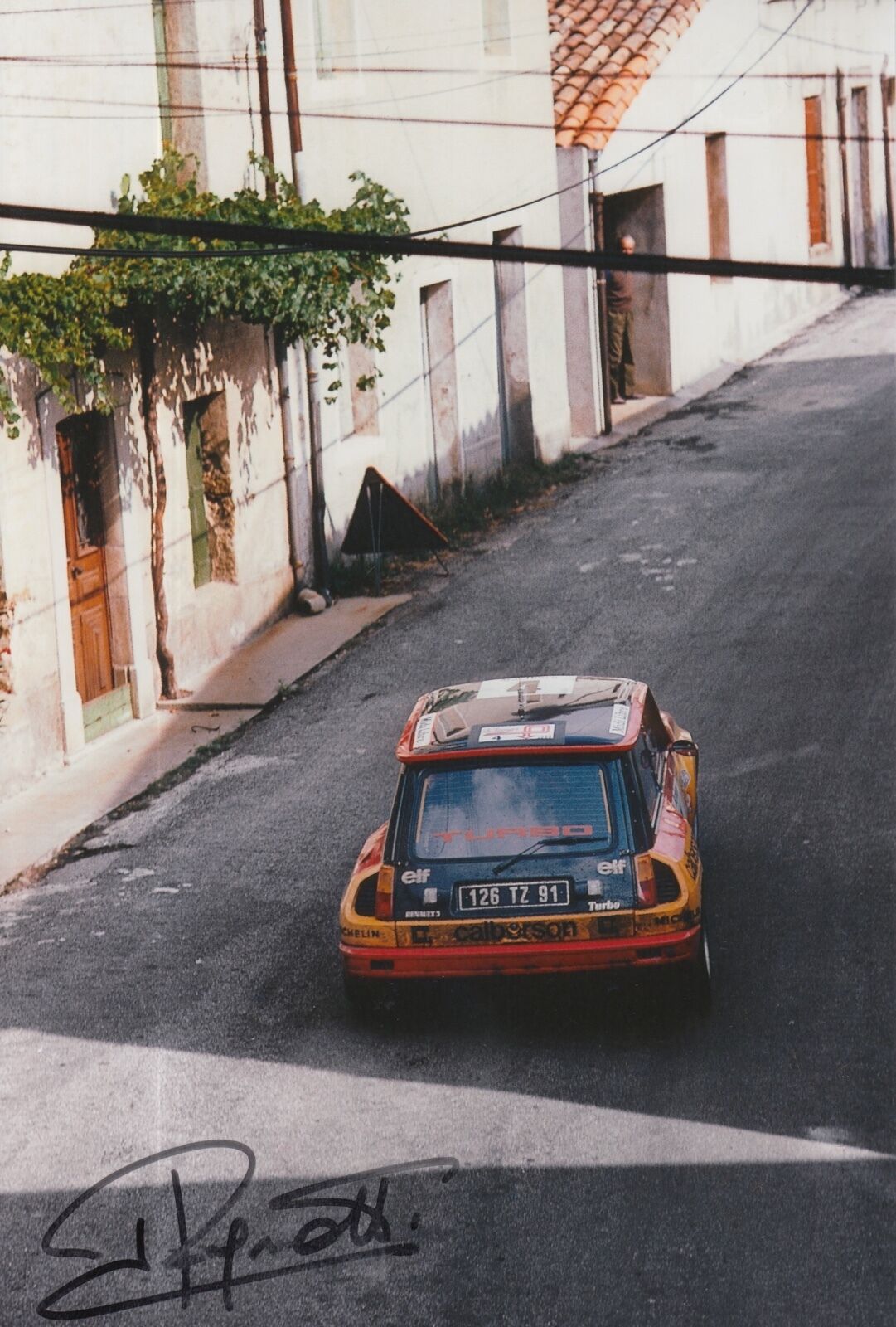 Jean Ragnotti Hand Signed Photo Poster painting 12x8 Renault Rally 7.