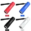 9LED Texture Pocket UV Torches Lighting Tool Mini 2W 395nm Backlight for Outdoor