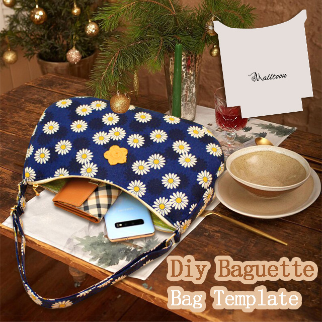 Diy Baguette Bag Template With Tutorial