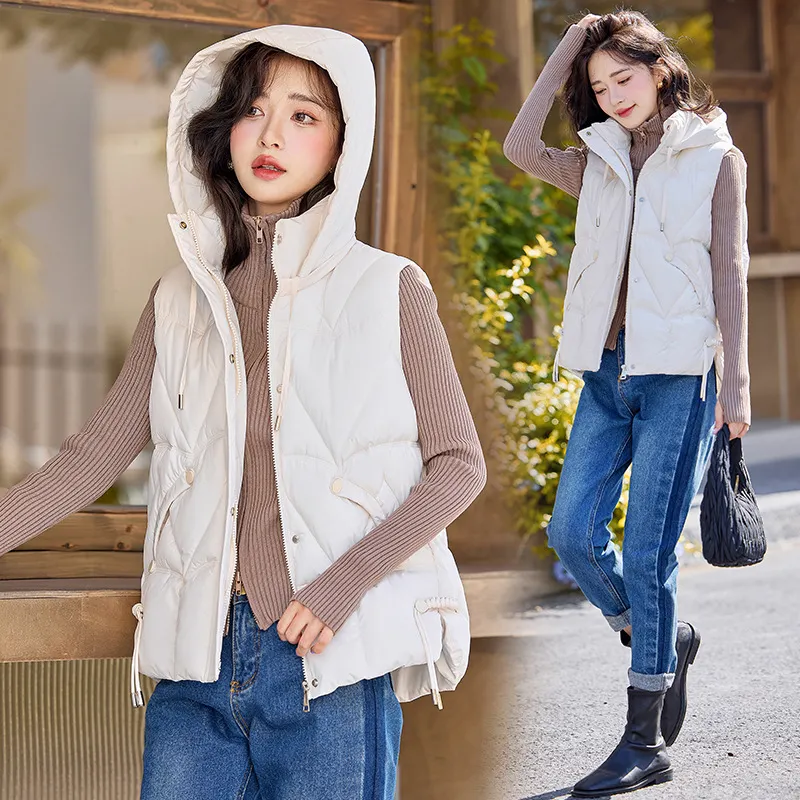 Uveng Autumn And Winter Fashion Foreign Style Reduce Age Mother Down Cotton Jacket Coat Female Winter Short Money Loose And Thick Women Cotton Horse Clip