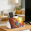 Flower Gift Teddy Bear DIY Diamond Painting PU Tissue Holder Box