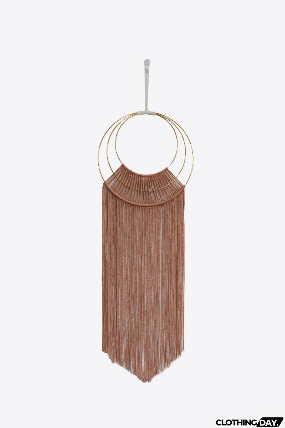 Hoop Fringe Macrame Wall Hanging