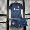 2024/2025 Barcelona 125th Anniversary Edition Football Shirt Kids Size 1:1 Thai Quality