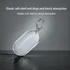Protective Cover with Keyring Transparent Earbuds Case Cover for  Solo Buds