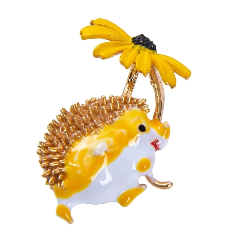 Fashion Pin Hedgehog Alloy Enamel Women’S Brooches