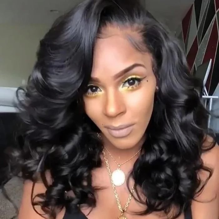 Wignee Loose Wave 2x4 Lace Part Natural Black Human Hair Wigs | 10-16Inch Wignee hair