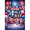 Independence Day Full DIY 5D Round Drill Diamond Painting Kit Large Size 40x60cm Diamond Dots Paintings Picture Arts Craft for Adults/Beginners Home Decor