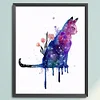 (Multi-Style) Watercolor Flower Animal - 11CT Stamped Cross Stitch 40*40cm/40*50cm
