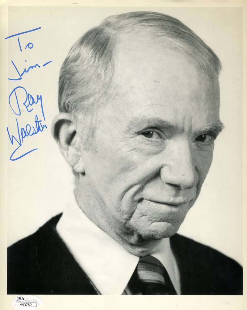 RAY WALSTON SIGNED JSA CERTED 8X10 Photo Poster painting AUTHENTICATED AUTOGRAPH