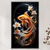 Golden Koi Fish-11CT Stamped Cross Stitch 40*70cm(Big Size) tapestrymarket