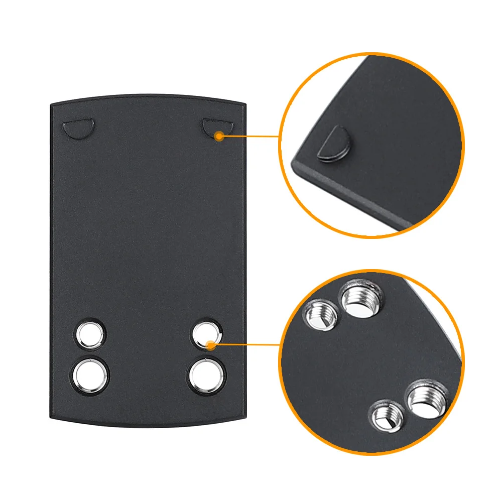 ohhunt® Adapter Plate for Glock Compatible with Holosun 407K 507K EPS Carry and RD U1
